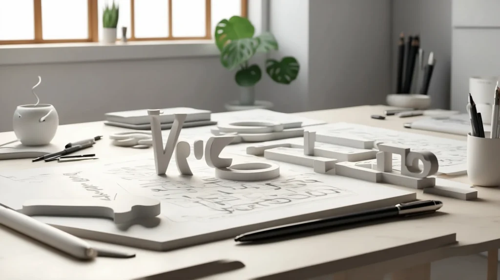 Mastering the Art of Letter S: Typography's Greatest Challenge Typography design process showing multiple letter S variations and calligraphy techniques