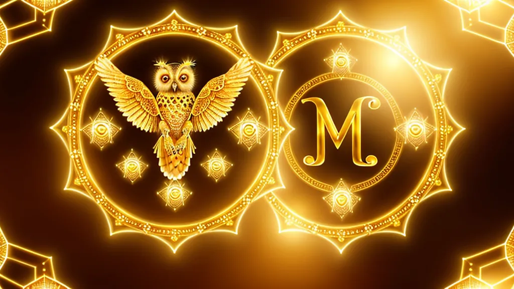 Letter M with honeybee symbolism representing Melissa name meaning